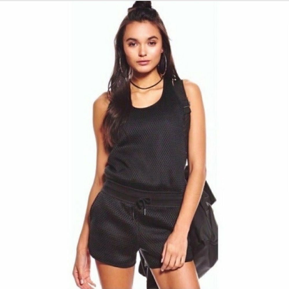 Nike Court Hyper Mesh Romper Black
